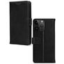 Mobilize Premium Gelly Wallet iPhone 14 Pro Funda tipo libro Cartera - Negro