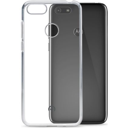 Mobilize Gelly Transparentní Motorola Moto E6 Play Flexibilní TPU Zadní kryt - Průhledná