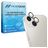 Mobigear Single iPhone 14 Plus Cristal templado Protector de lente de cámara - Compatible con fundas - Blanco estrella