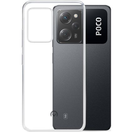Mobilize Gelly Transparentní POCO X5 Pro Flexibilní TPU Zadní kryt - Průhledná