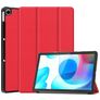Mobigear Tri-Fold Realme Pad 10.4 (2021) Lompakkokotelo - Punainen