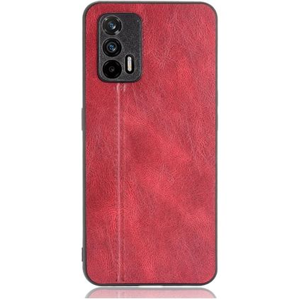 Mobigear Stitch Realme GT Carcasa - Rojo
