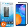 Mobigear Premium Huawei P Smart (2021) Tvrzené sklo Ochrana displeje - kompatibilní s pouzdry - Černá (2 ks)