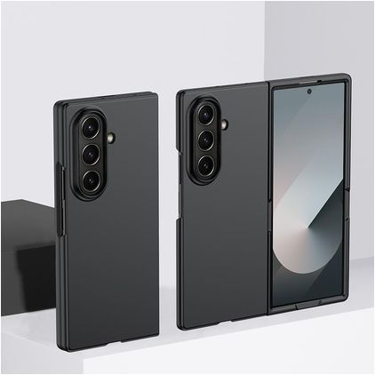 Mobigear Colors Samsung Galaxy Z Fold 7 Hårdt Bagsidecover - Sort