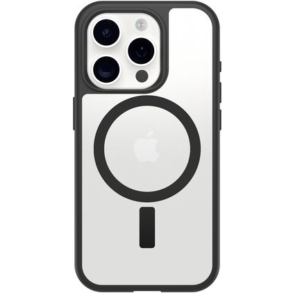 OtterBox React iPhone 16 Pro MagSafe Hard Case Back cover Shockproof - Clear / Black
