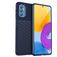 Mobigear Groove Samsung Galaxy M52 TPU flexível Capa traseira - Azul