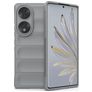 Mobigear Bumpy HONOR 70 Joustava TPU Suojakuori - Harmaa