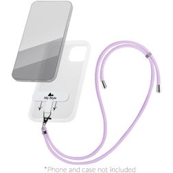 My Style Lanyard Cordino per cellulare universale regolabile - Viola