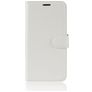 Mobigear Classic Motorola Moto G8 Plus Funda tipo libro Cartera - Blanco