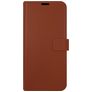 Valenta Gel Skin Samsung Galaxy A72 Piel auténtica Funda tipo libro Cartera - Marrón