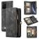 CaseMe 008 Samsung Galaxy Note 20 Cover a libro 2 in 1 con guscio estraibile a portafoglio - Nero