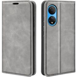 Mobigear Retro Slim HONOR X7 Wallet case - Grey