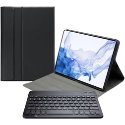 Mobilize Detachable Bluetooth Keyboard Samsung Galaxy Tab S7 Plus Cover a libro con tastiera AZERTY - Nero