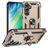 Mobigear Armor ring Samsung Galaxy S24 FE Hardcase Back cover Antiurto con anello - Oro