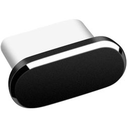 Mobigear Essentials Aluminum Anti Dust Plug - USB-C - Black (2-Pack)
