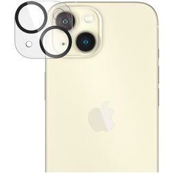 PanzerGlass PicturePerfect iPhone 15 Glas Kamerabeskytter - Case Friendly - Sort