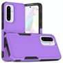 Mobigear Heavy Armor Samsung Galaxy A36 Funda Plástico rígido Carcasa Antigolpes - Morado