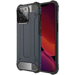 Mobigear Outdoor iPhone 13 Pro Hard Case Back cover Shockproof - Navy Blue