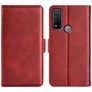 Mobigear Slim Magnet TCL 20 R 5G Wallet case - Red