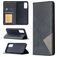 Mobigear Rhombus Slim Samsung Galaxy S20 FE Cover a libro - Nero