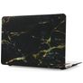 Mobigear Marble MacBook 12 Inch (2015-2017) Hardshell MacBook Case - Black / Brown - Model A1534