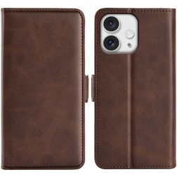 Mobigear Slim Magnet iPhone 16 Pro Max Wallet case - Brown