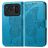 Mobigear Butterfly POCO C40 Funda tipo libro Cartera - Azul