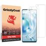 GrizzlyCoat Vivo X80 Pro Hydrogeeli-TPU Näytönsuoja - Suojakuoren kanssa yhteensopiva + Asennuskehys (2 kpl)