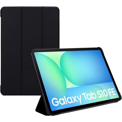 Mobiparts Tri Fold Samsung Galaxy Tab S9 FE Cover a libro - Nero