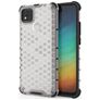 Mobigear Honeycomb Transparent Xiaomi Redmi 9C Fodral Hårdplast Skal Stötsäkert - Transparent