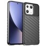Mobigear Groove Xiaomi 13 TPU flexível Capa traseira - Preto
