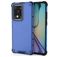 Mobigear Honeycomb Huawei P40 Plástico rígido Capa traseira Antichoque - Azul