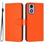 Mobigear Urban Wallet Motorola Moto E14 Plånboksfodral med sedelfack - Orange
