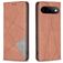 Mobigear Rhombus Slim Google Pixel 11 Pro Knížkové pouzdro - Hnědá