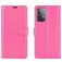 Mobigear Classic Samsung Galaxy A52 Lompakkokotelo + Setelitasku - Vaaleanpunainen
