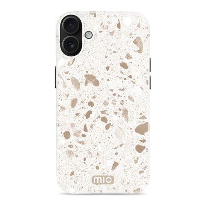 MIO iPhone 16 MagSafe Funda Plástico rígido Carcasa - Soft Terrazzo