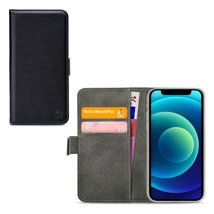 Mobilize Classic Gelly Wallet iPhone 12 Mini Pungetui med Seddelrum - Sort