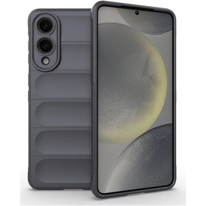 Mobigear Bumpy Samsung Galaxy S25 Edge TPU flessibile Back cover - Grigio