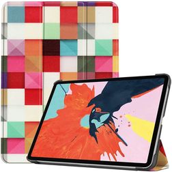 Mobigear Tri-Fold iPad Air 5 (2022) Lompakkokotelo - Mosaic