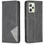 Mobigear Rhombus Slim Realme C35 Plånboksfodral - Svart