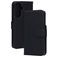 Mobiparts Wallet Samsung Galaxy A57 Pele genuína Capa livro Carteira - Preto