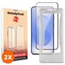 GrizzlyCoat Easy Align Samsung Galaxy S26 Plus Tempered Glass Screen Protector - Case Friendly + Installation Frame (2-Pack)