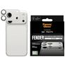 PanzerGlass FENDER iPhone 17 Pro Aluminium Kameraskydd - Skalvänligt - Silver