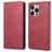 Mobigear Wallet iPhone 16 Pro Funda tipo libro Cartera - Rojo