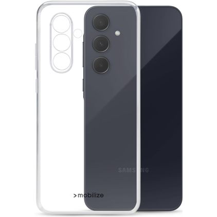 Mobilize Gelly Transparente Samsung Galaxy A55 TPU flexível Capa traseira - Transparente