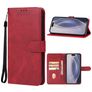 Mobigear Wallet iPhone 16 Pro Funda tipo libro Cartera - Rojo