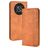 Mobigear Sensation HONOR Magic 4 Lite Cover a libro portafoglio - Marrone