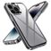 Mobigear Crystal iPhone 14 Pro Funda Plástico rígido Carcasa - Transparente / Gris