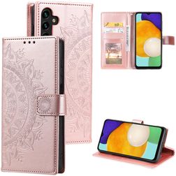 Mobigear Mandala Samsung Galaxy S25 FE Funda tipo libro Cartera - Oro rosa