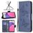Mobigear Butterfly Samsung Galaxy A33 Funda tipo libro Cartera - Azul